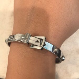 Michael Kors white Gold Bangle Braclete